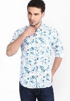 Locomotive White Casual Shirts