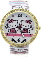 Pappi Boss Beautiful Fancy Teddy Bracelet Band Analog Watch - For Girls, Women