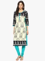 Prakhya Green Printed Kurta