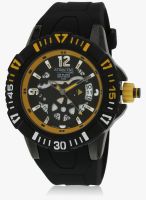 Q&Q Da54j102y-Sor Black/Black Analog Watch