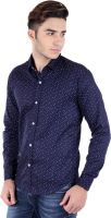 Rakshita Collection Men's Solid Casual Blue Shirt