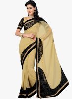 Saree Swarg Beige Sarees