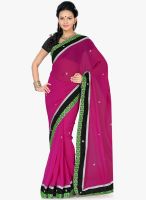 Saree Swarg Pink Embellished Saree