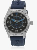Super Dry Syg111u Blue/Black Analog Watch
