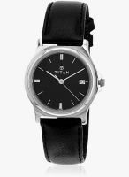 Titan 389Sl02 Black Analog Watch