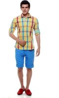 Tog Men's Checkered Casual Multicolor Shirt