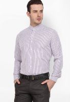 Torino Striped Purple Casual Shirt