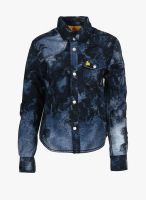 UFO Black Casual Shirt