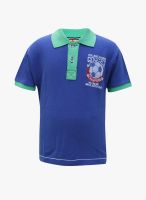 UFO Blue Polo Shirt