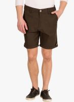 Wilkins & Tuscany Solid Olive Shorts