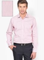 Wills Lifestyle Peach Formal Shirt