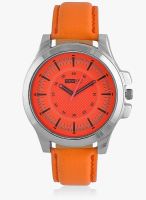 Yepme Orange Alloy Analog Watch