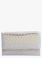 20dresses Silver Polyurethane (Pu) Clutch