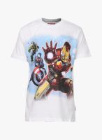 Avengers White T-Shirt