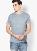 Bellfield Denim Light Blue Nep Yarn T Shirt