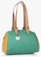 Butterflies Green Handbag