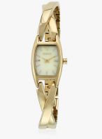 DKNY Ny8680i Golden/White Analog Watch