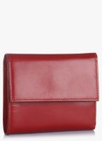 Da Milano Coral Red Leather Wallet