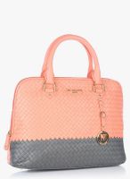 Da Milano Peach Leather Handbag