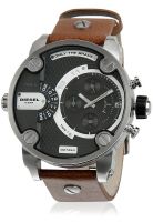 Diesel Dz7264 Brown/Silver Chronograph Watch