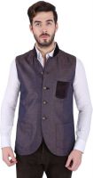Emuze Sleeveless Embellished Men's Nehru Jacket Jacket Emuze Sleeveless Embellished Men's Nehru Jacket Jacket