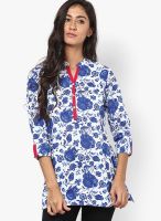 Entropy Blue Kurta