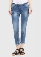 Fame Forever By Lifestyle Light Blue Solid Jeans