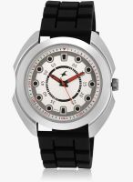 Fastrack 3117Sp01 Black/Silver Analog Watch