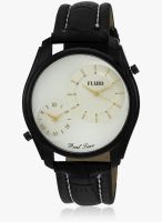Fluid Fl-118-Wh01 Black/White Analog Watch