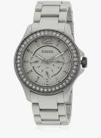 Fossil Ce1062-O Grey/Silver Analog Watch