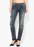 Gas Grey Washed Jeans