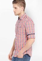 Highlander Orange Casual Shirt
