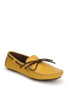 Knotty Derby Riddle Yellow Moccasins