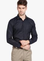 Mark Taylor Black Slim Fit Formal Shirt