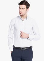 Mark Taylor Grey Checked Slim Fit Formal Shirt