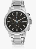 Maxima Attivo 27710Cmgi Silver/Black Chronograph Watch