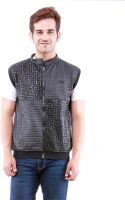 Oceanic Sleeveless Self Design Men's Jacket
