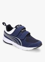 Puma Descendant Slipon Ind. Blue Running Shoes