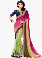 Roop Kashish Multicoloured Embroidered Saree
