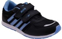 Ros Vicetone Walking Shoes(Black, Blue)