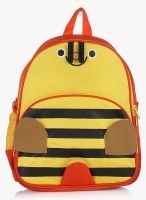 STAR GEAR 14 Inches Happy Bee Yellow Backpack