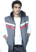 Shoppestreet Sleeveless Solid Men's Jacket