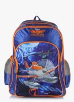 Simba 18 Inches Planes World Tour Fire Rescue Blue School Backpack