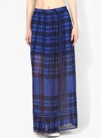 Sisley Blue A-Line Skirt