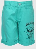 Smiley World Aqua Blue Shorts