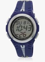 Sonata 7965Pp01 Blue/Grey Digital Watch