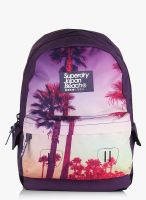 Superdry Purple Backpack