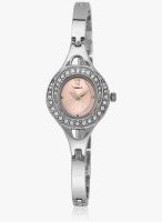 Timex Tw000x904-Sor Silver/Pink Analog Watch