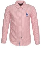 U.S. Polo Assn. Pink Casual Shirt
