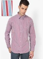 Van Heusen Sport Blue Full Sleeve Casual Shirt